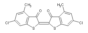 CI 73360. Структурная формула